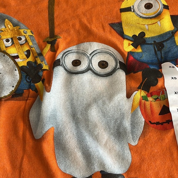 NWT Despicable Me Halloween tshirt XS - Picture 3 of 4